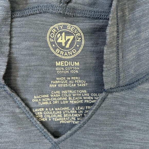 New England Patriots Blue Hoodie Women's Medium - Picture 3 of 3